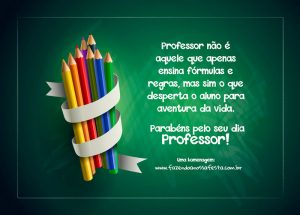 15 De Outubro, Dia Do Professor!!!