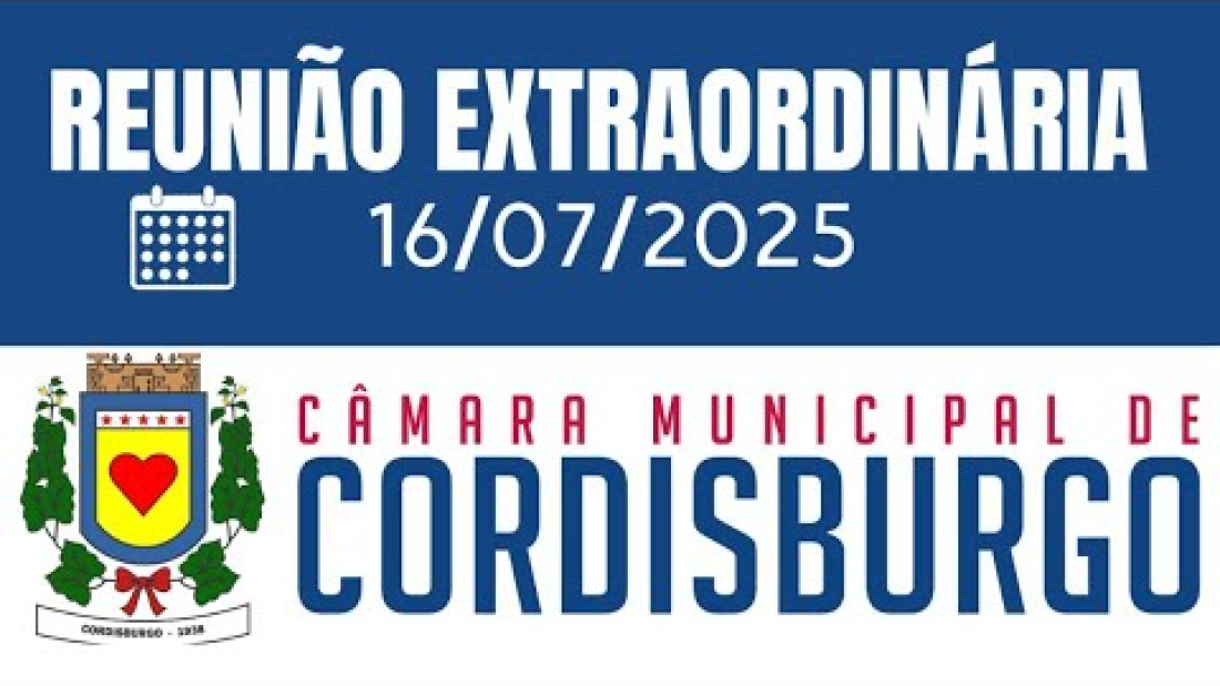 REUNIÃO ORDIÁRIA – 16/07/2025