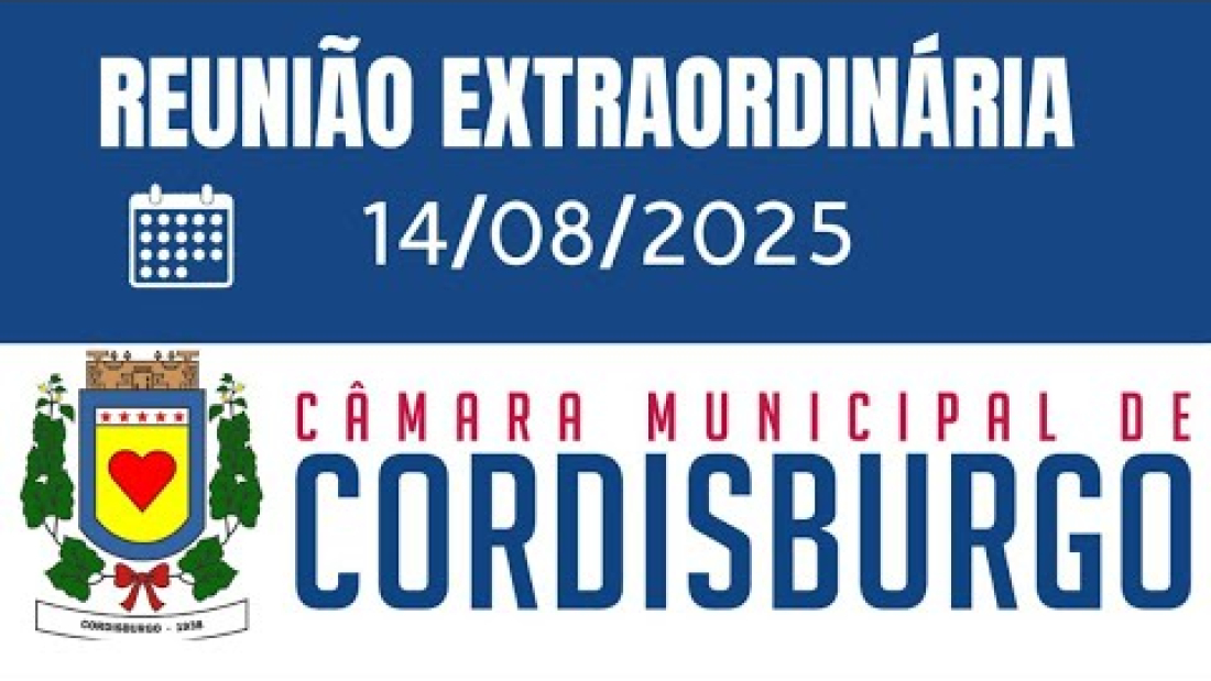 REUNIÃO ORDINAL – 14/08/2025