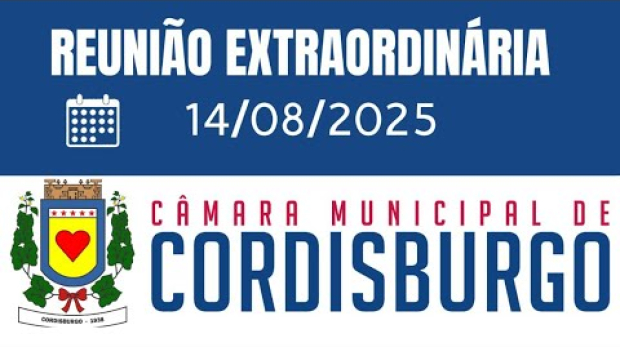 REUNIÃO ORDINAL – 14/08/2025